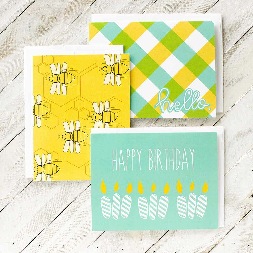 Bee Happy Card Packs