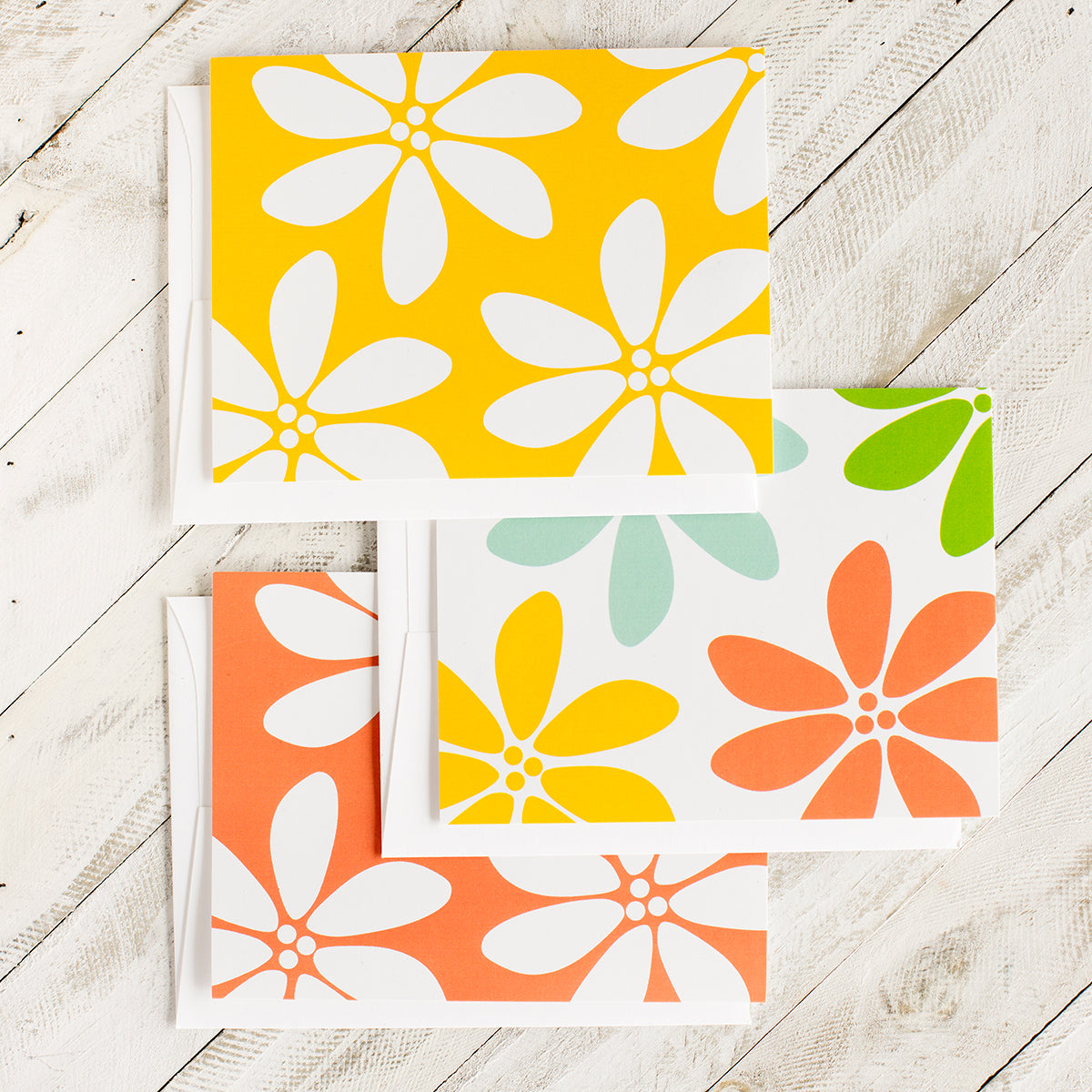 Funky Floral Card Packs